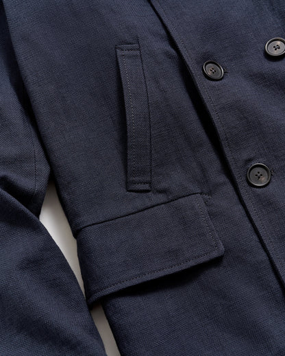 Canvas Bond Peacoat Navy Billy Reid