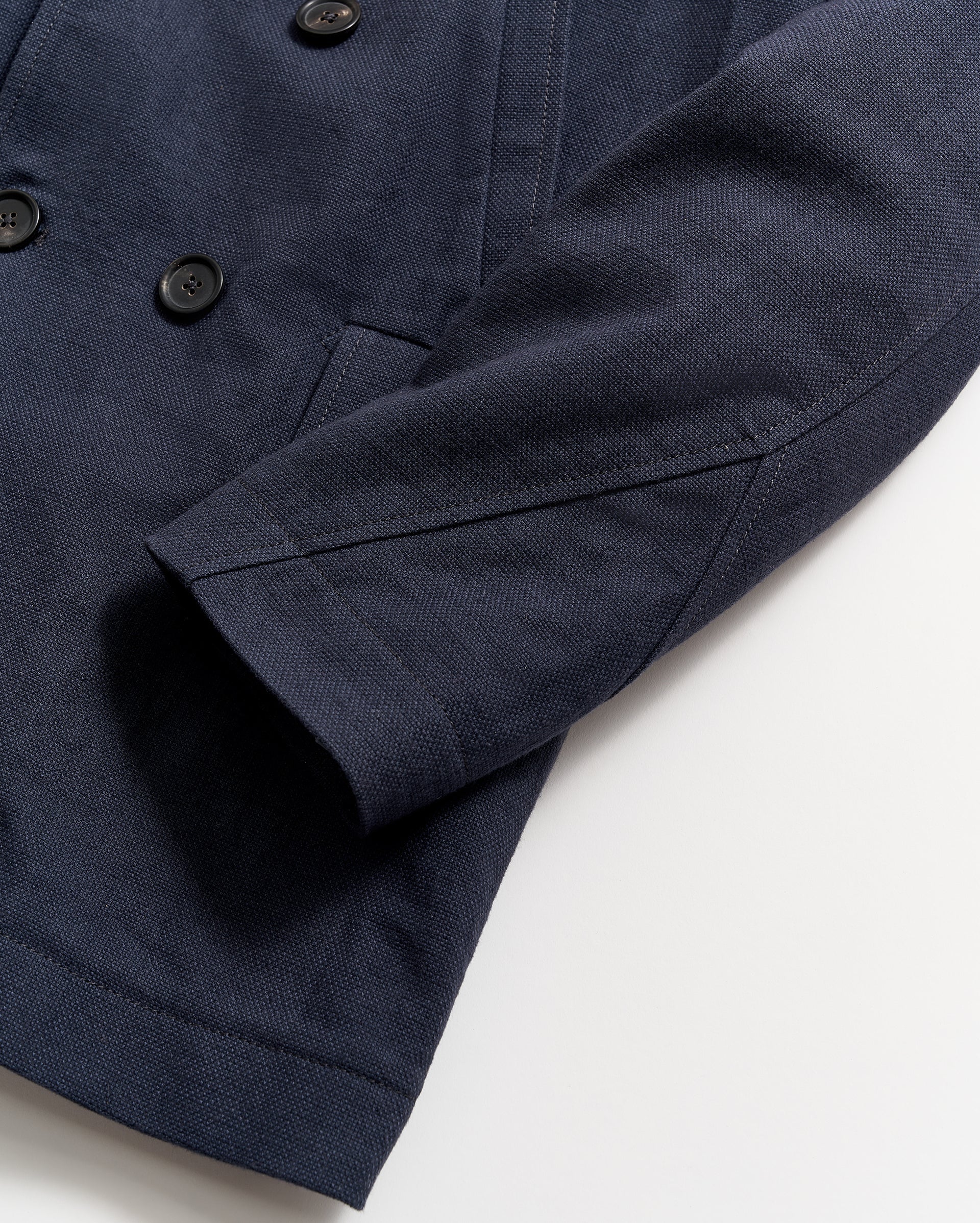 Canvas Bond Peacoat Navy Billy Reid