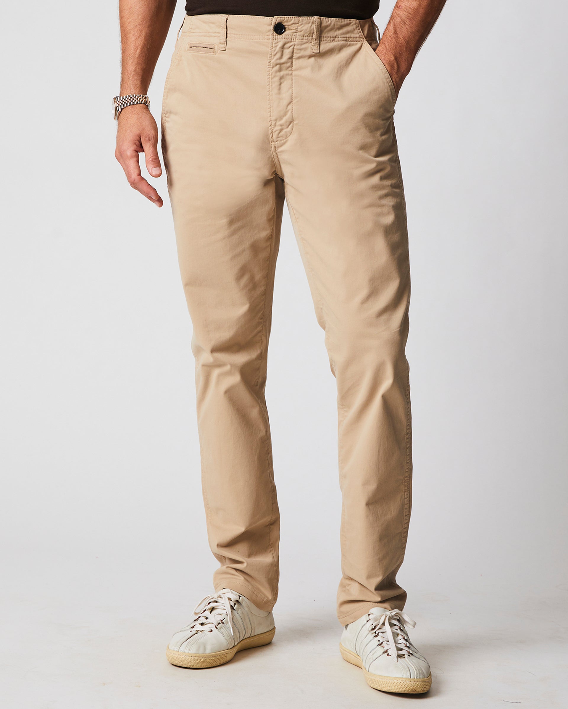Chino Pant Khaki Billy Reid