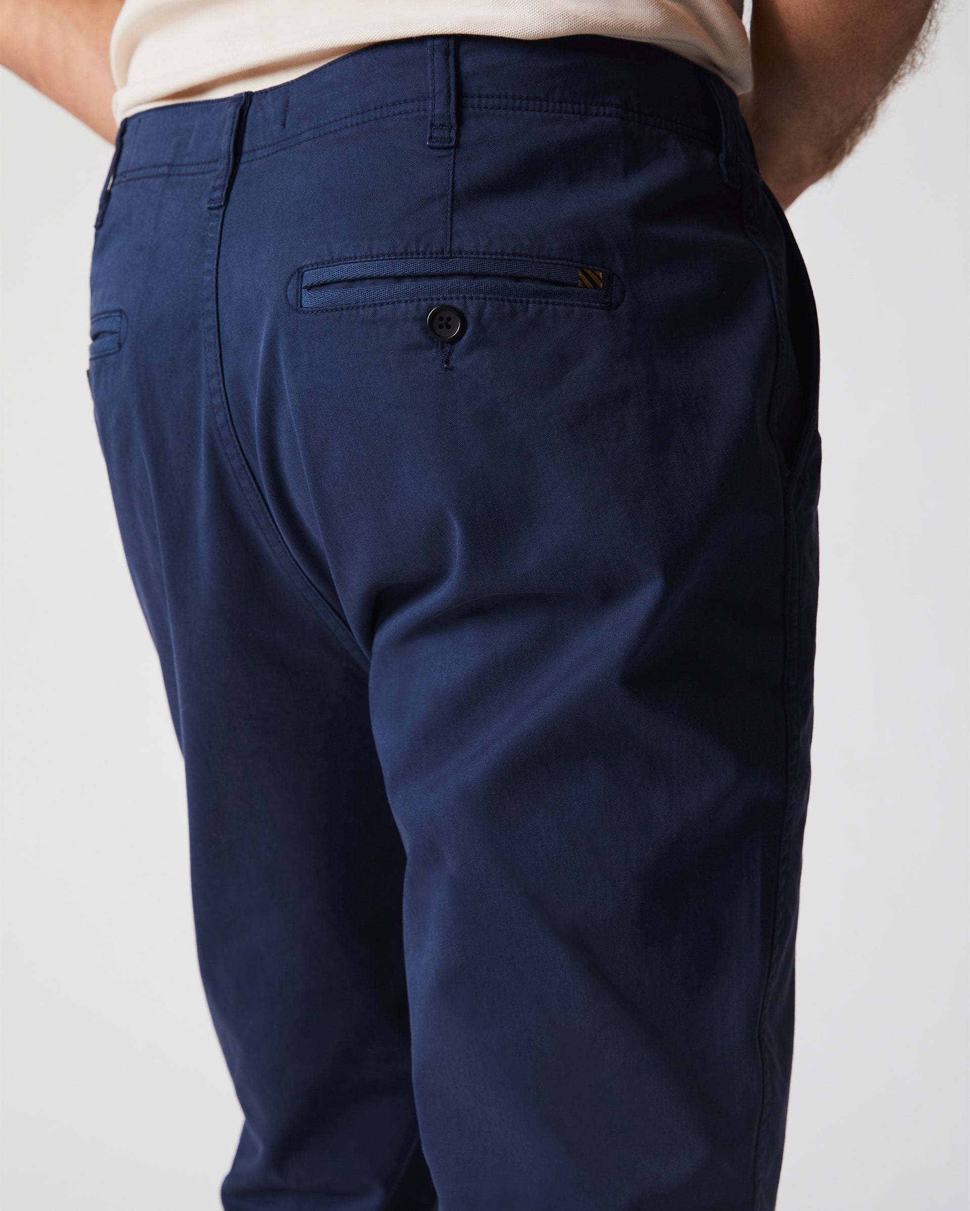 Chino Pant Carbon Blue Billy Reid