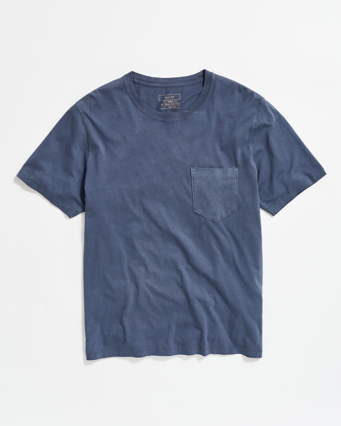Washed Tee Navy Billy Reid