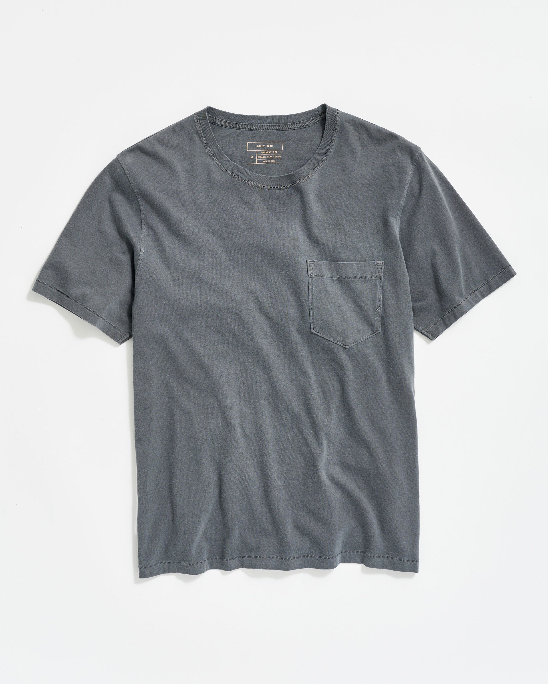 Washed Tee Black Billy Reid
