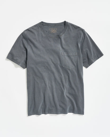 Washed Tee Black Billy Reid