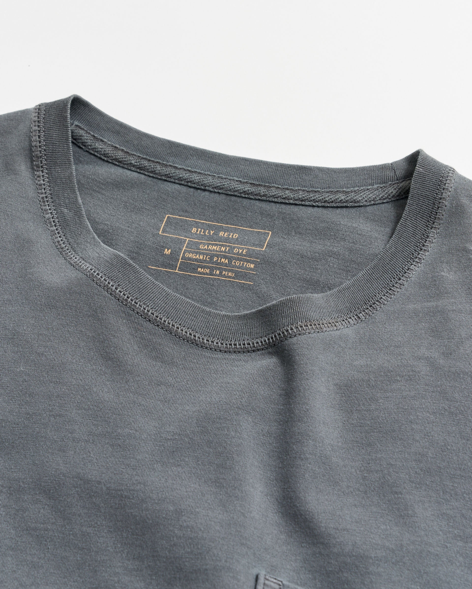 Washed Tee Black Billy Reid