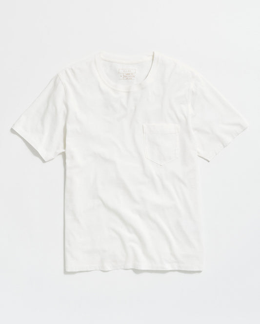 Washed Tee White Billy Reid