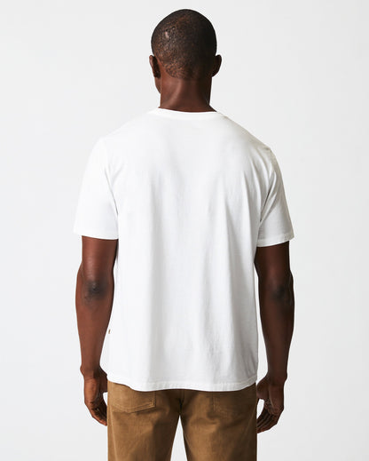 Washed Tee White Billy Reid