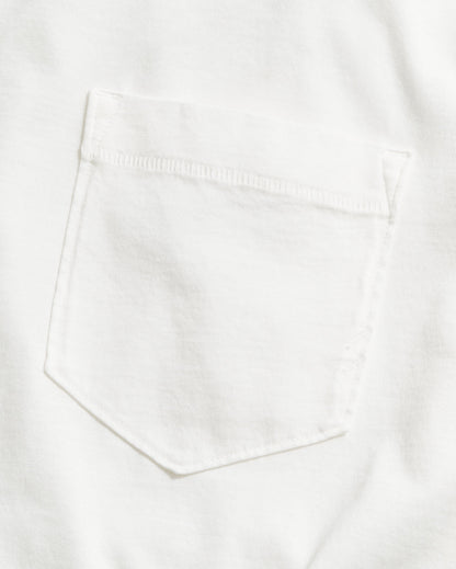 Washed Tee White Billy Reid