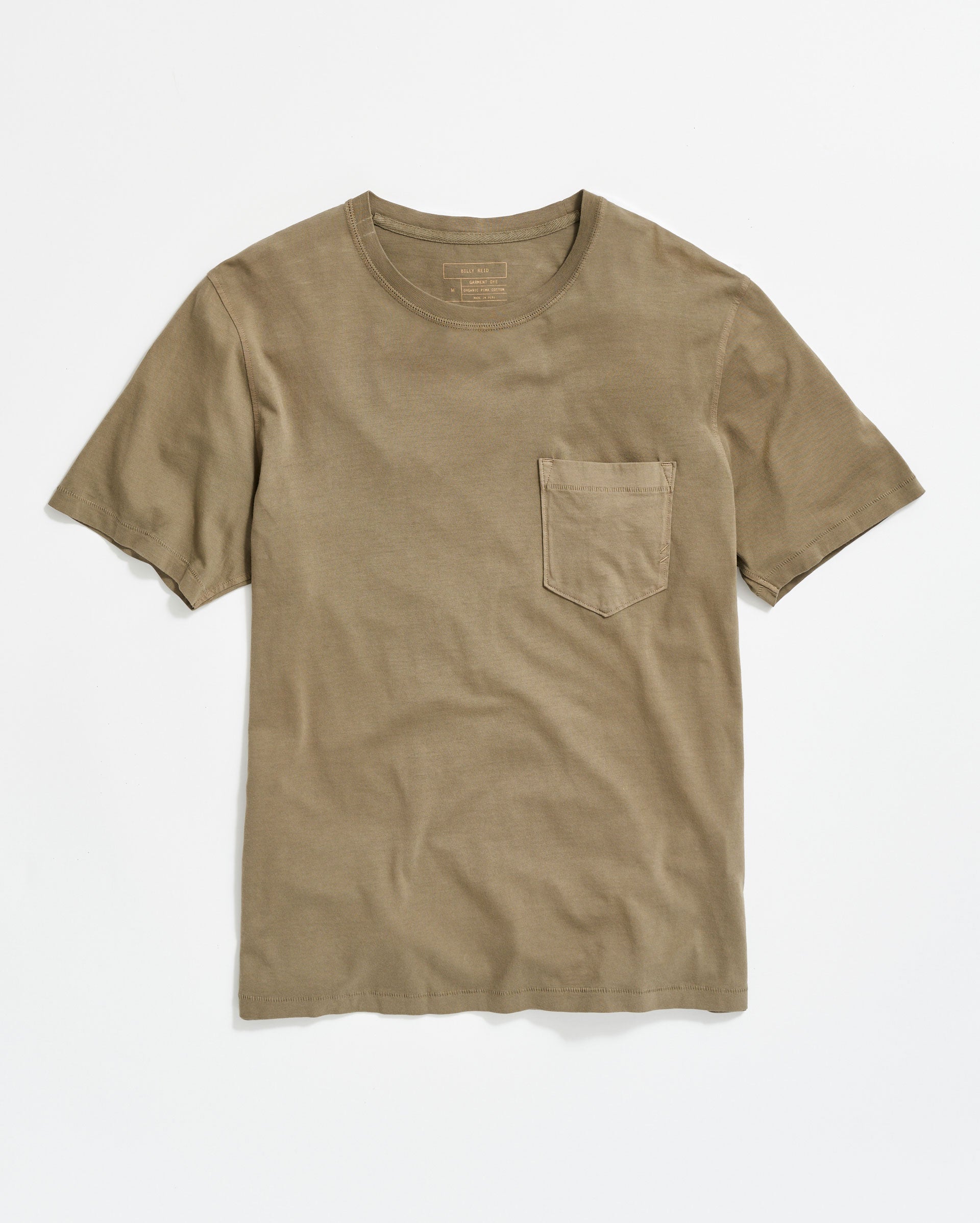 Washed Tee Moss Billy Reid