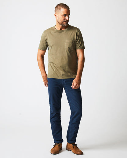 Washed Tee Moss Billy Reid