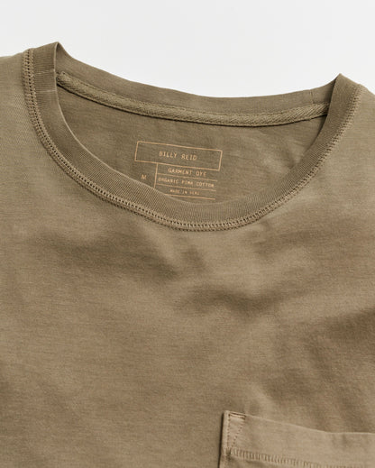 Washed Tee Moss Billy Reid