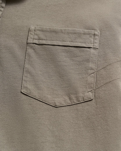 Pensacola Polo Washed Grey Billy Reid