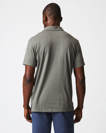 Pensacola Polo Washed Grey Billy Reid