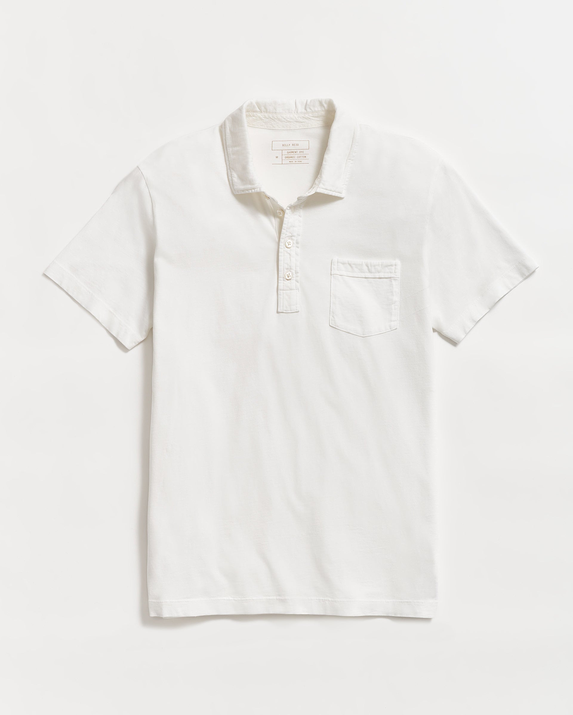 Pensacola Polo White Billy Reid