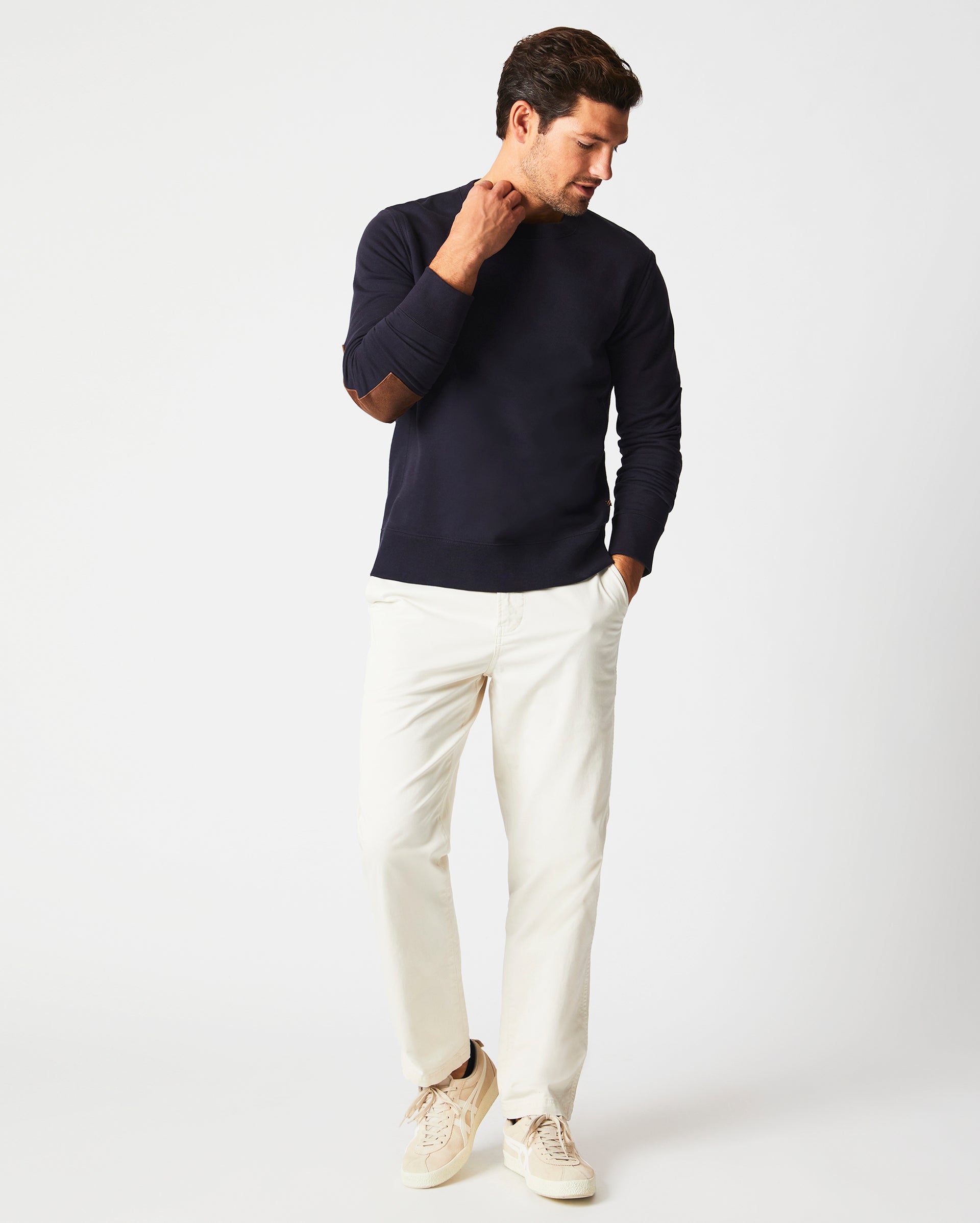 Dover Sweatshirt Dk Midnight Billy Reid