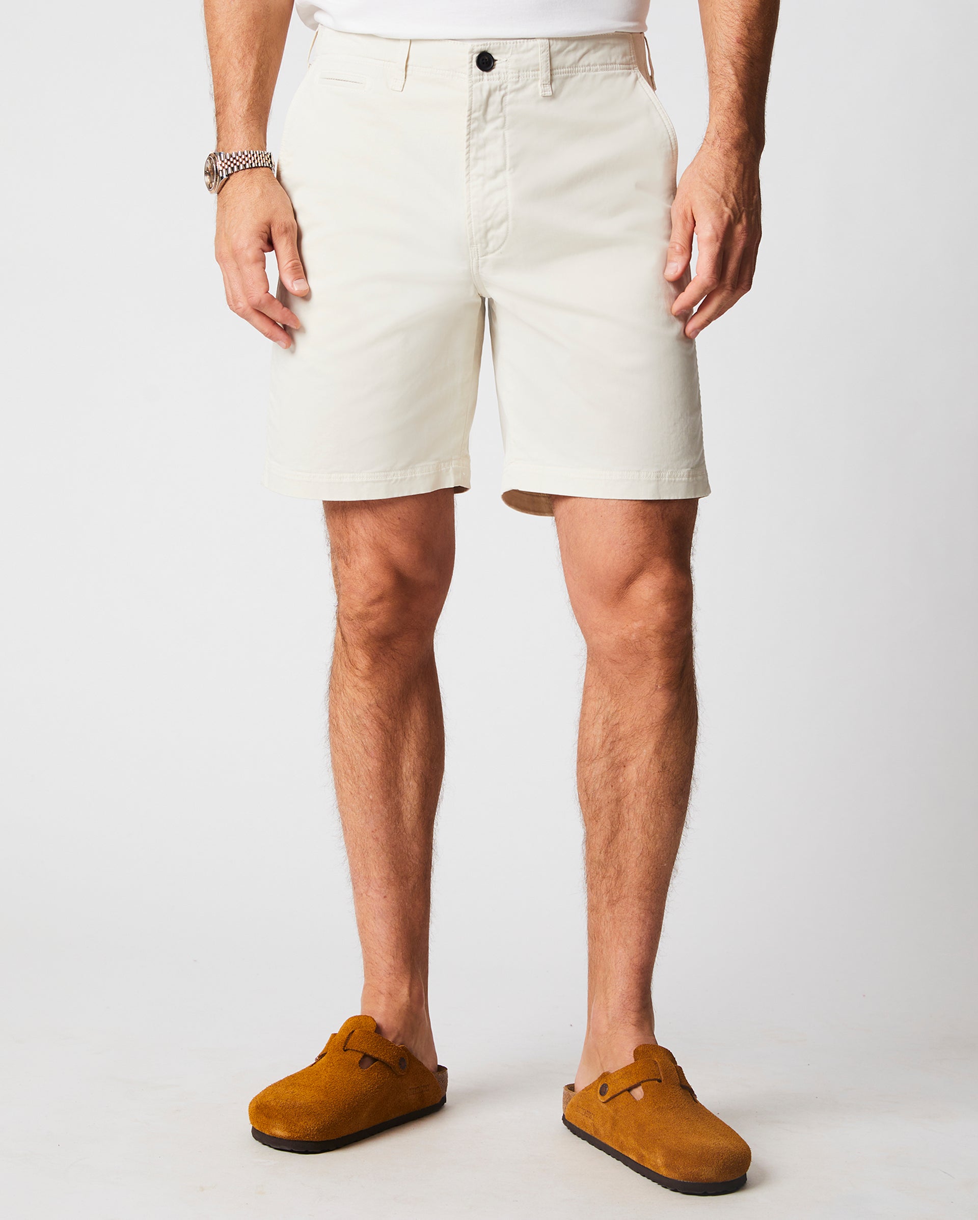 Chino Short Eggshell Billy Reid
