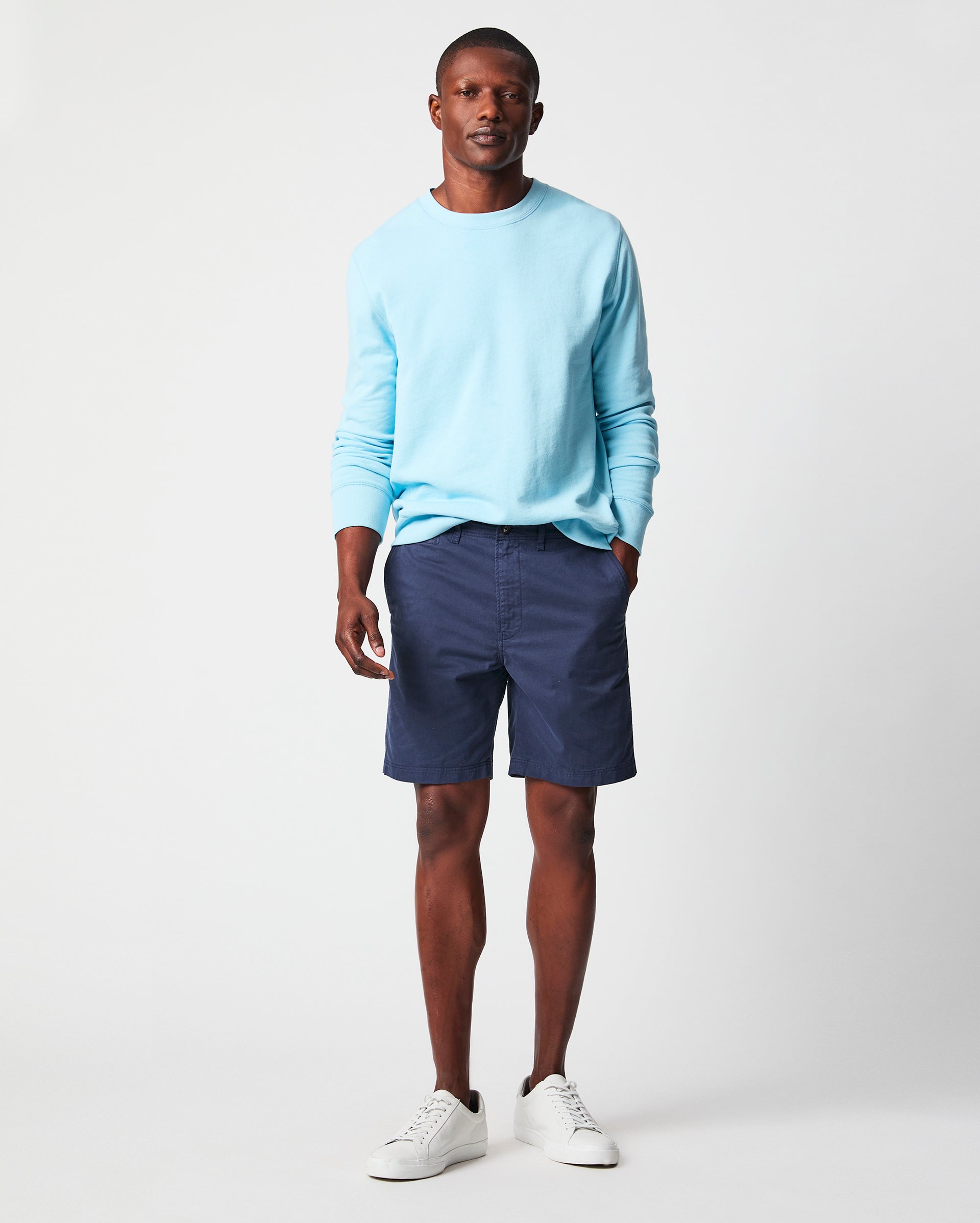 Chino Short Dress Blues Billy Reid