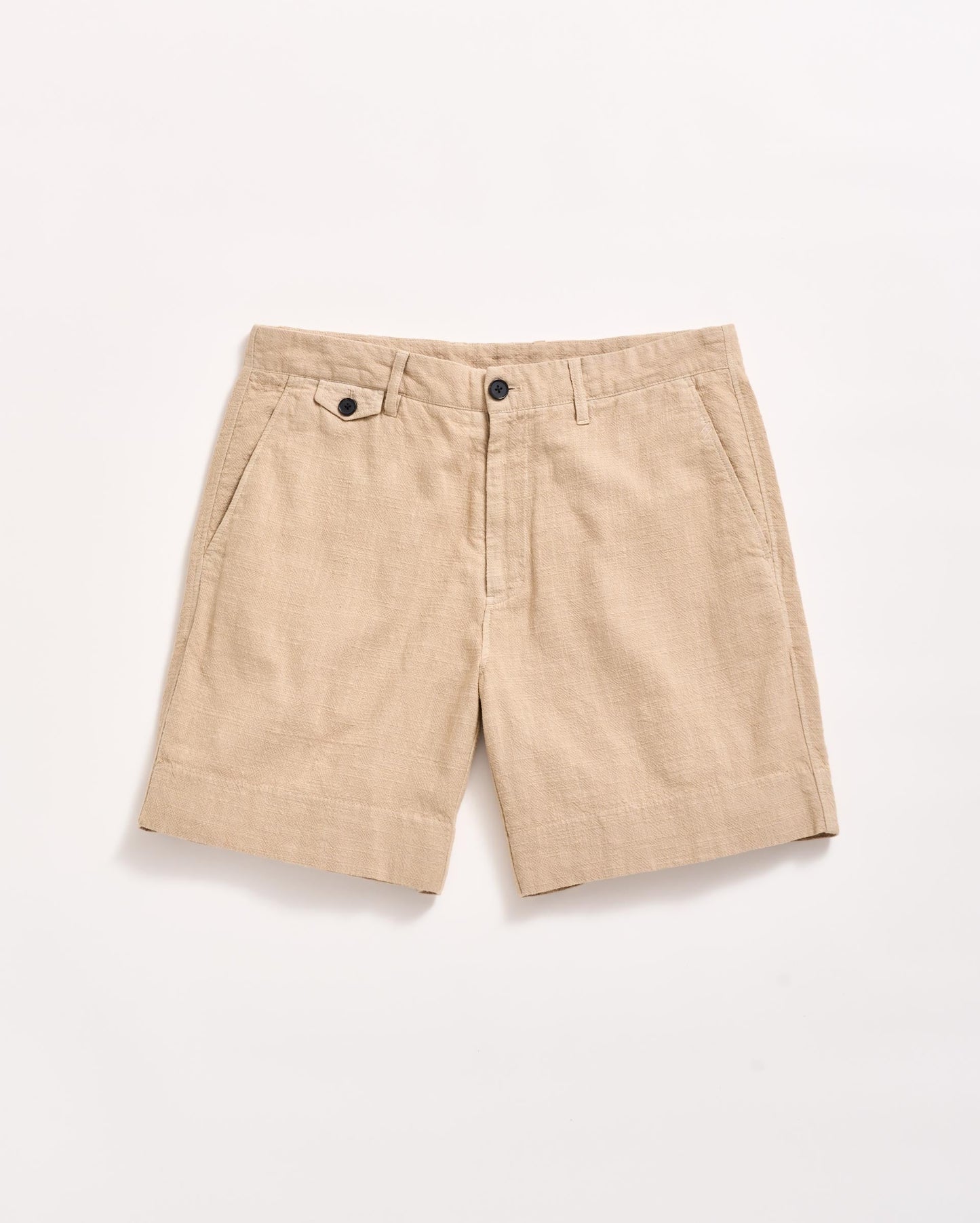 Slub Cotton Short Khaki Billy Reid