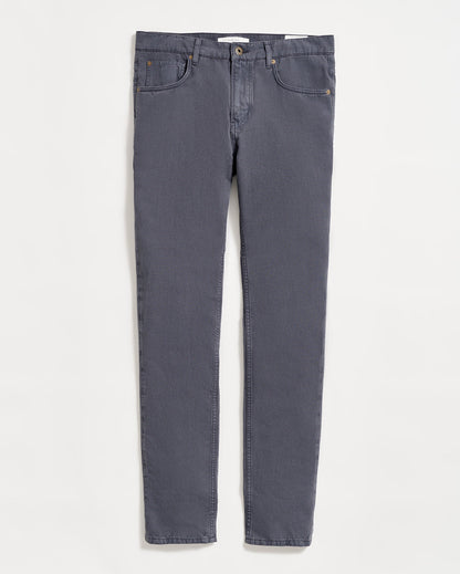 Cotton Linen 5 Pocket Pant Carbon Blue Billy Reid