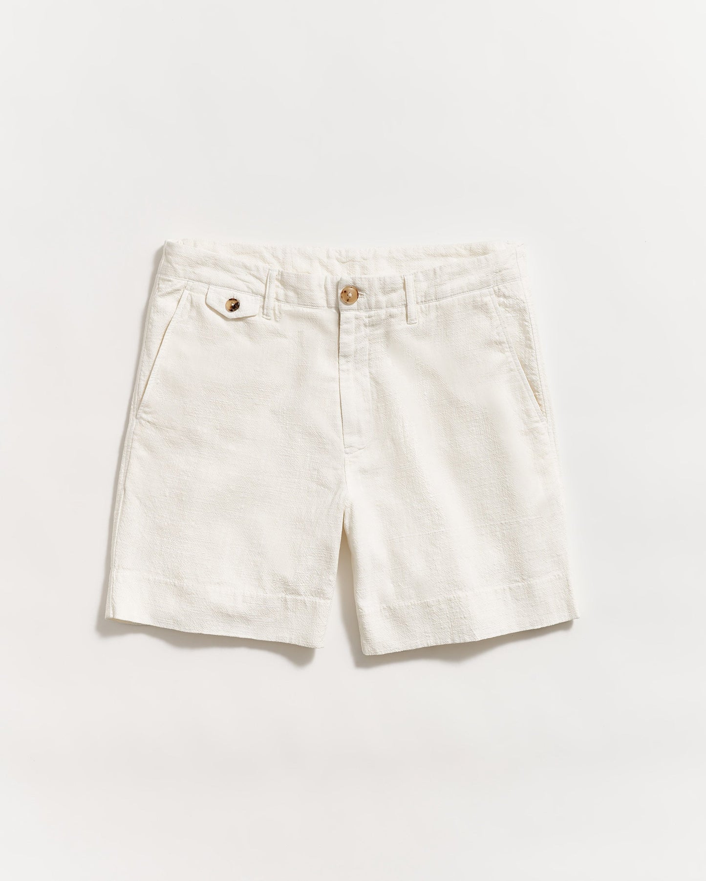 Slub Cotton Short Tinted White Billy Reid