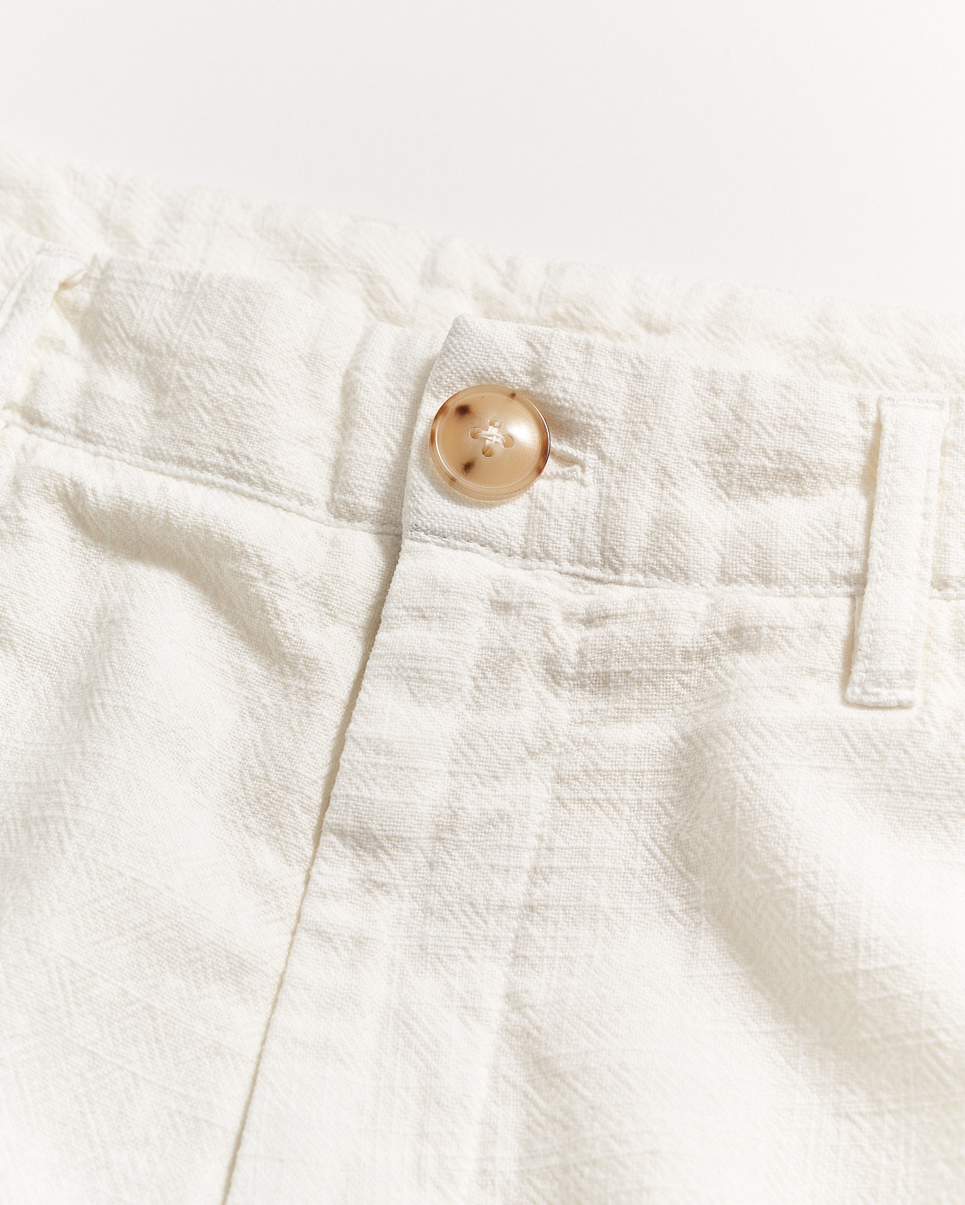 Slub Cotton Short Tinted White Billy Reid