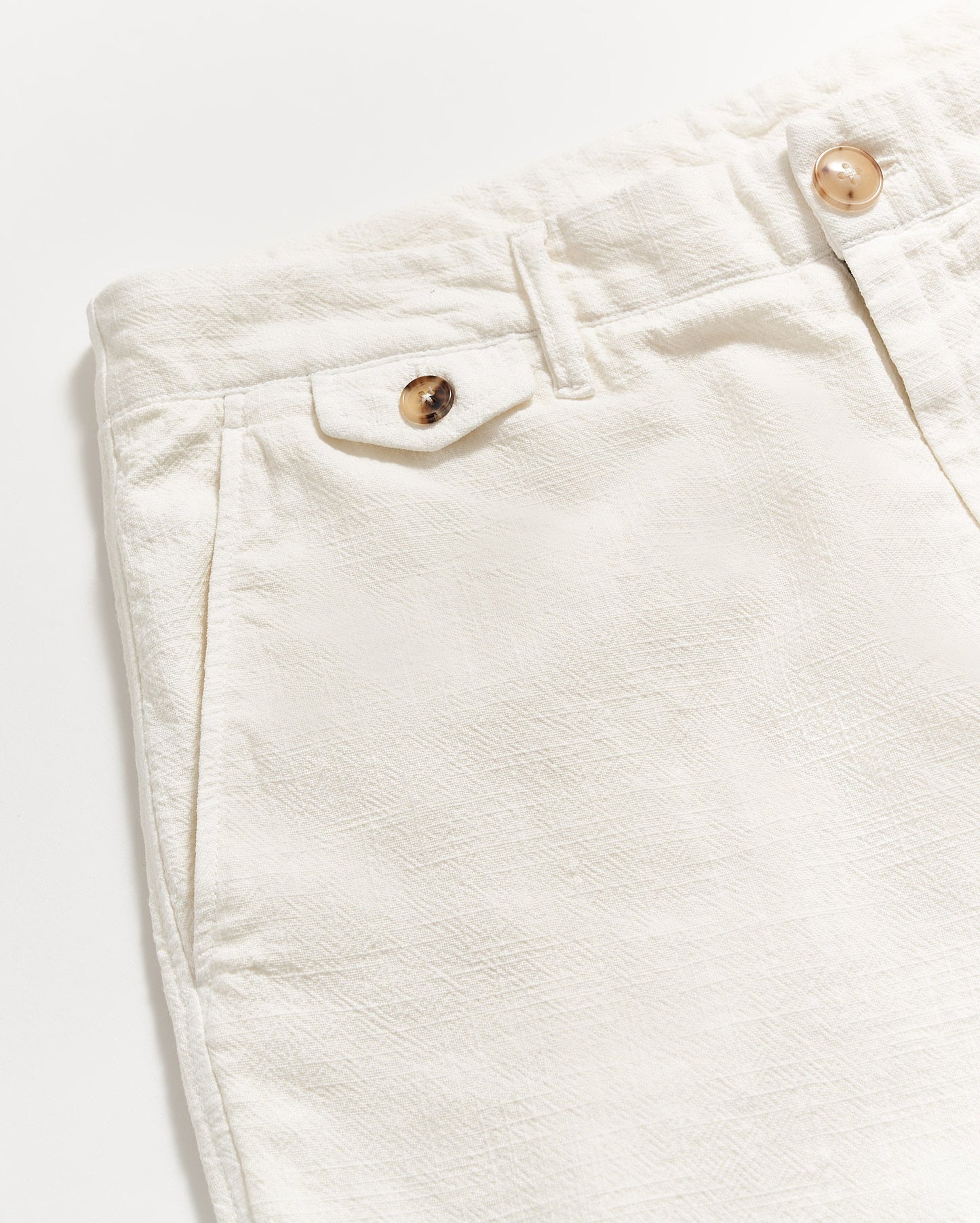 Slub Cotton Short Tinted White Billy Reid