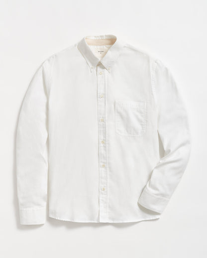 Tuscumbia Classic Shirt White Billy Reid