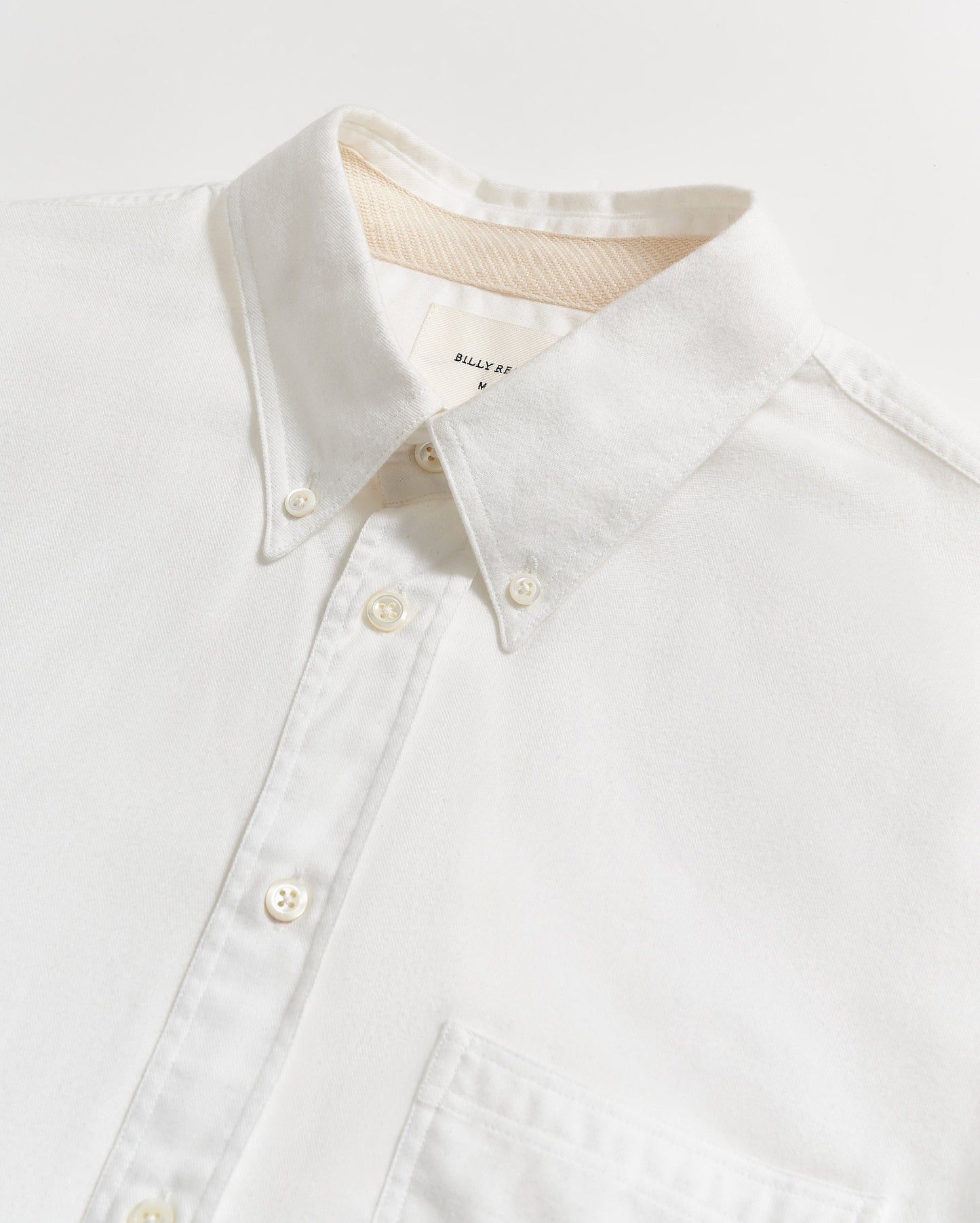 Tuscumbia Classic Shirt White Billy Reid