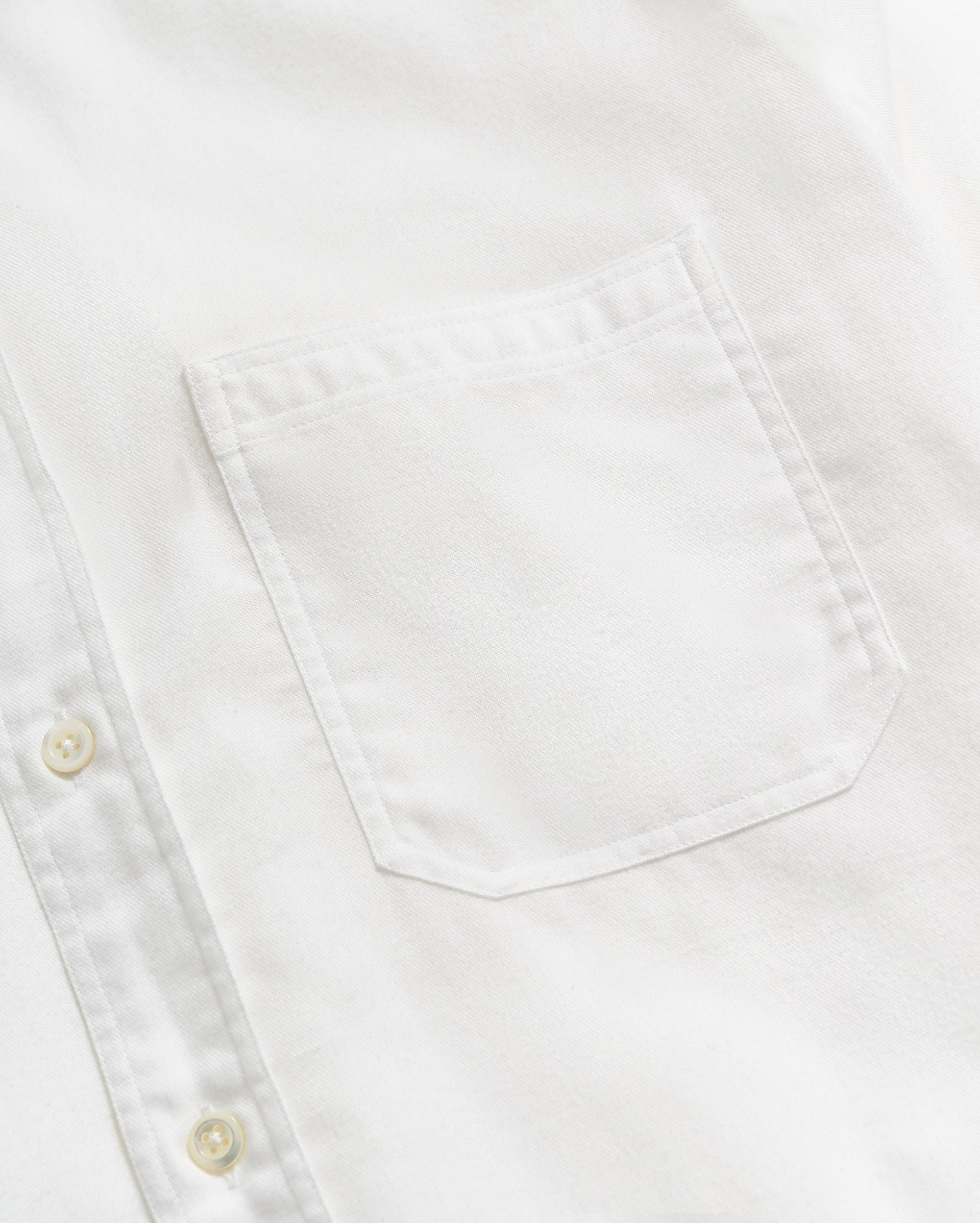Tuscumbia Classic Shirt White Billy Reid