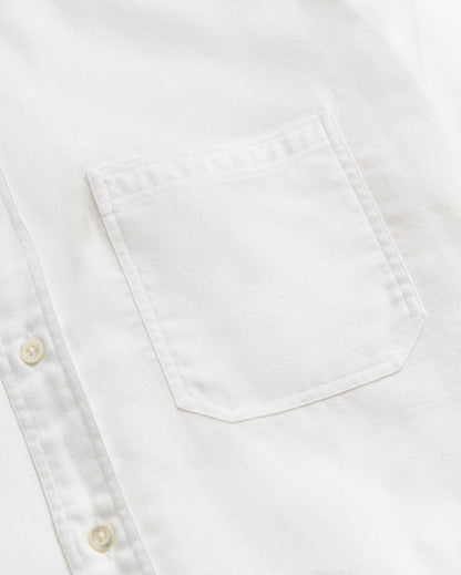 Tuscumbia Classic Shirt White Billy Reid