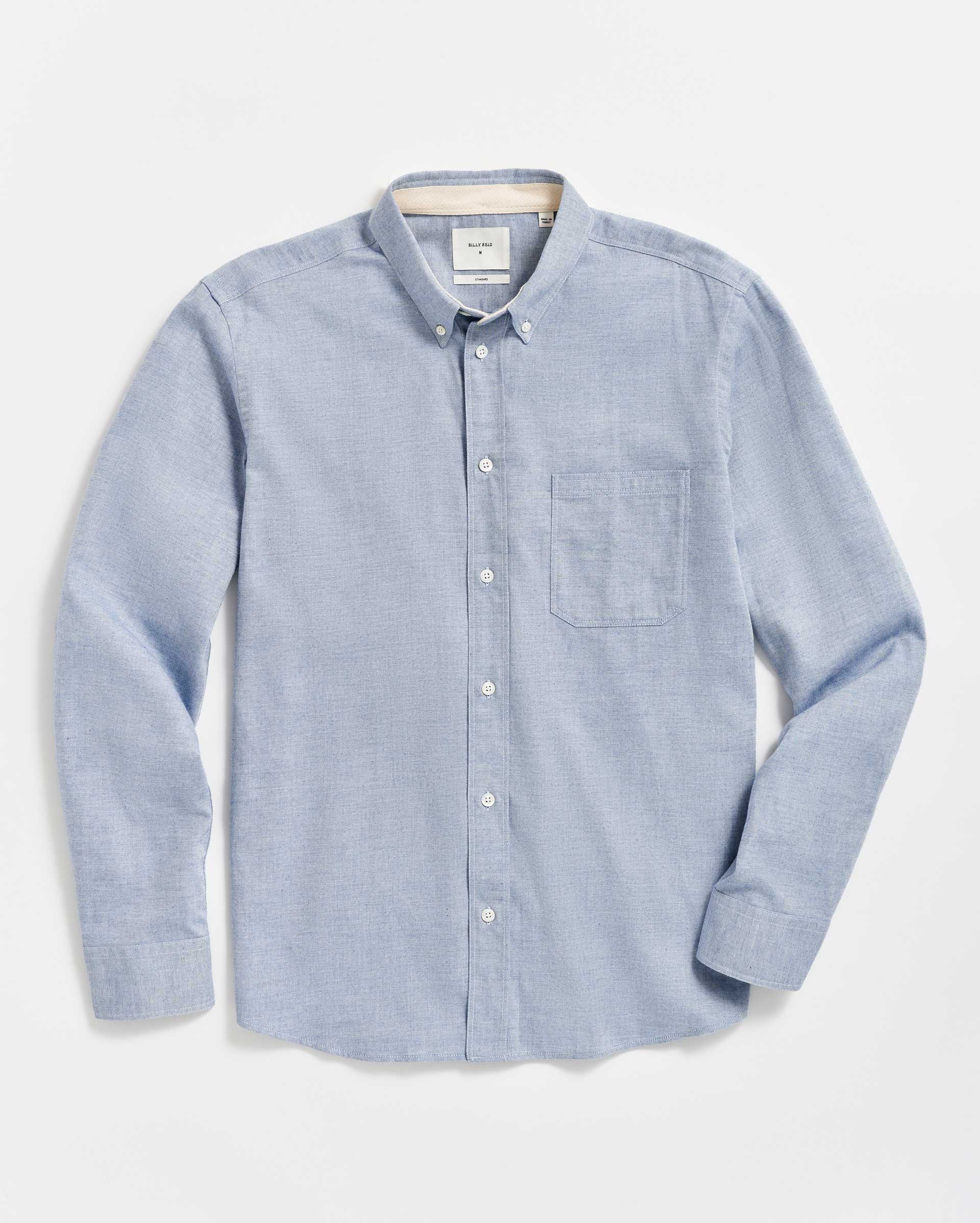 Tuscumbia Classic Shirt Light Blue Billy Reid
