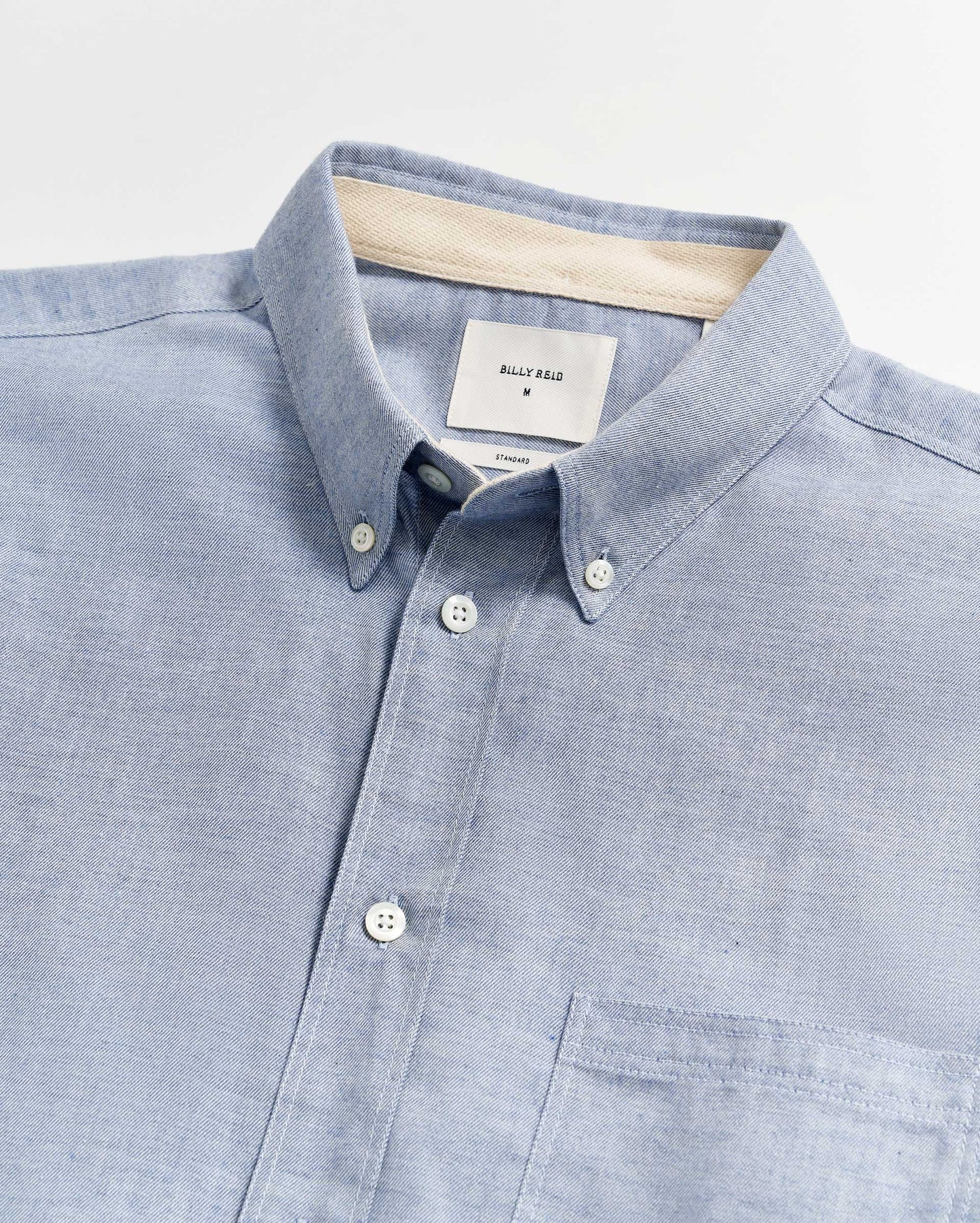 Tuscumbia Classic Shirt Light Blue Billy Reid