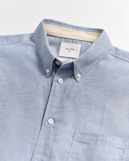 Tuscumbia Classic Shirt Light Blue Billy Reid