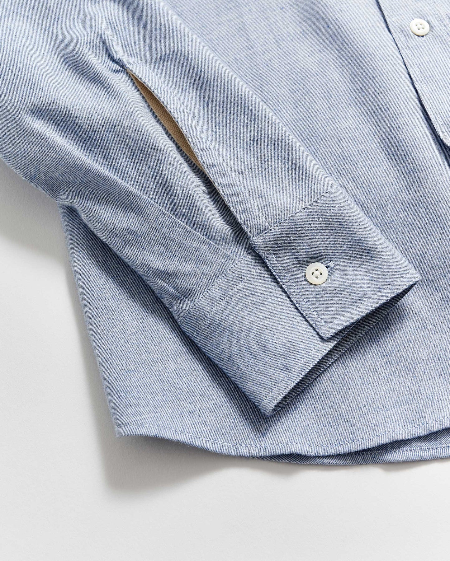 Tuscumbia Classic Shirt Light Blue Billy Reid