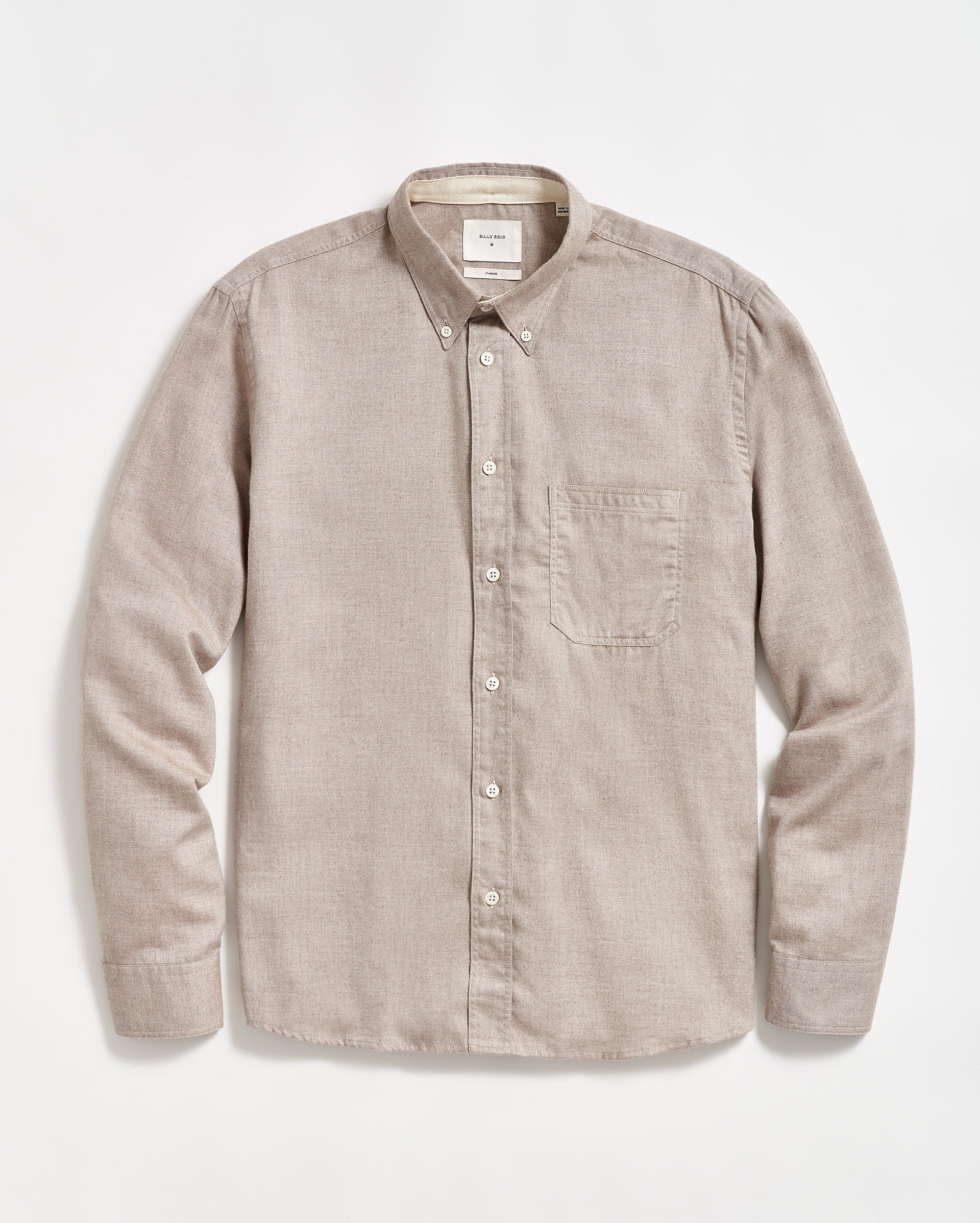 Tuscumbia Classic Shirt Tan Billy Reid