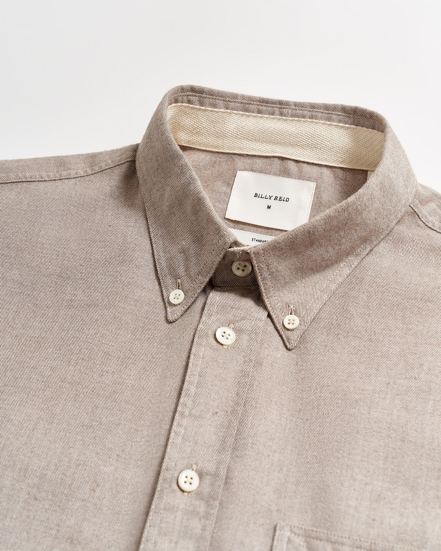 Tuscumbia Classic Shirt Tan Billy Reid