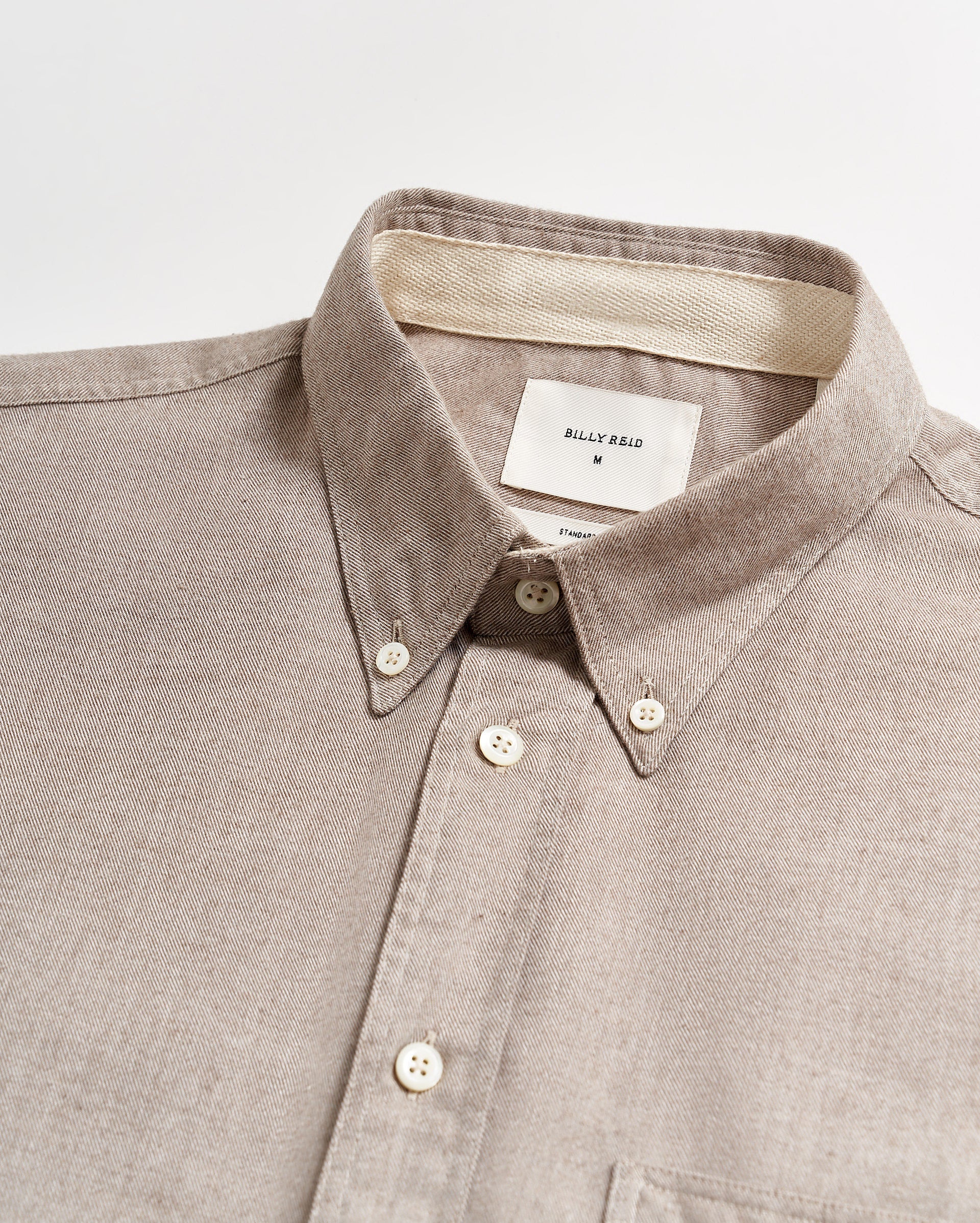Tuscumbia Classic Shirt Tan Billy Reid