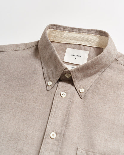 Tuscumbia Classic Shirt Tan Billy Reid