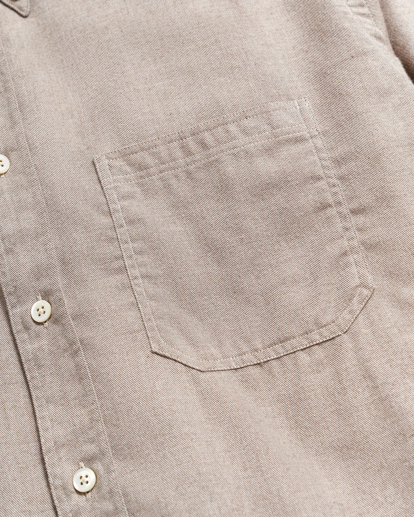 Tuscumbia Classic Shirt Tan Billy Reid