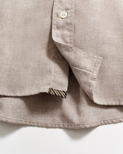 Tuscumbia Classic Shirt Tan Billy Reid