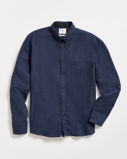 Tuscumbia Classic Shirt Navy Billy Reid