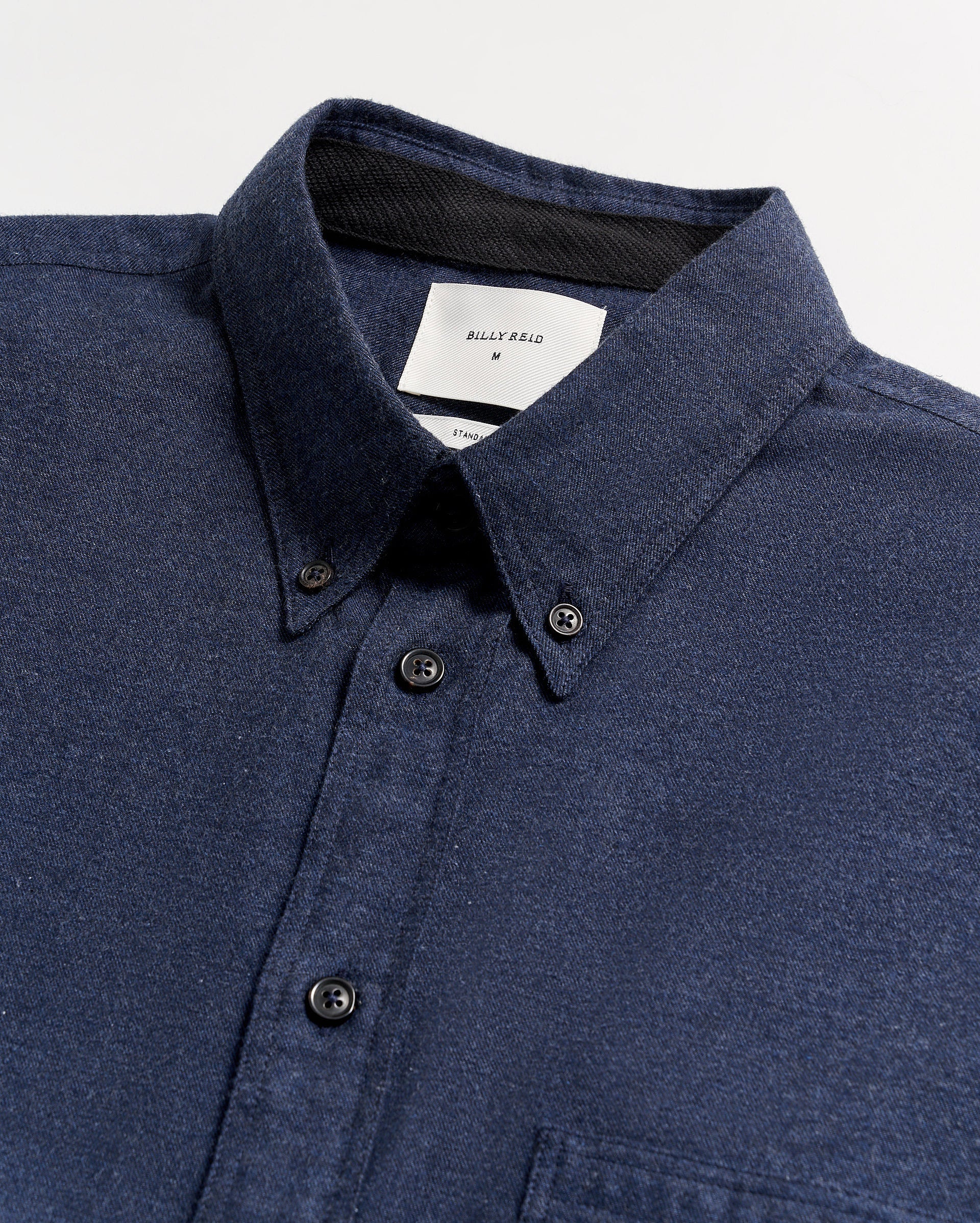 Tuscumbia Classic Shirt Navy Billy Reid