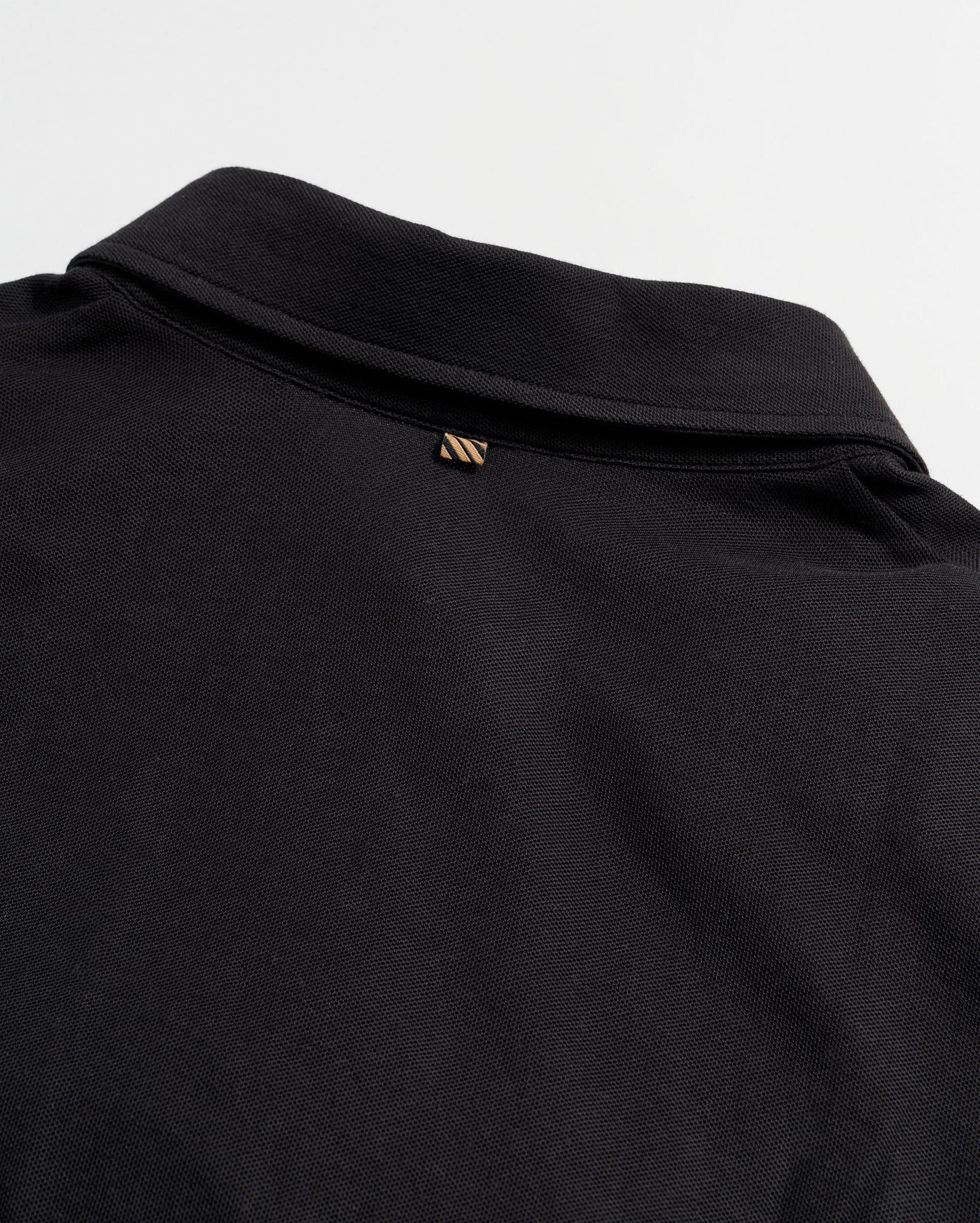 Pique Pensacola Polo Black Billy Reid