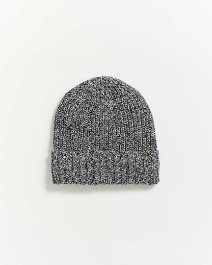Cotton Ribbon Beanie Carbon Blue Billy Reid