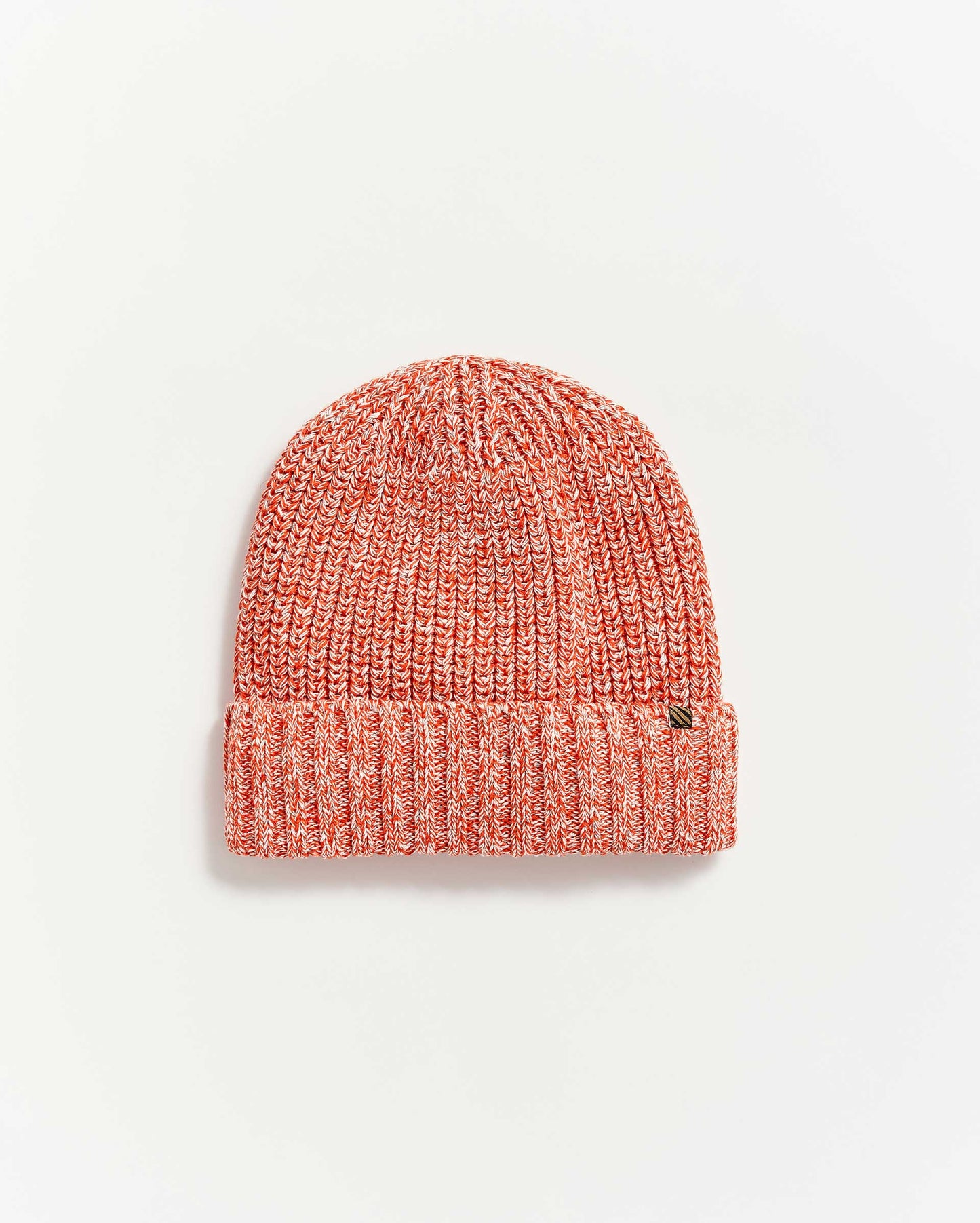 Cotton Ribbon Beanie Burnt Red Billy Reid