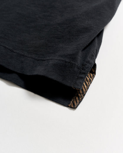 Long Sleeve Pensacola Polo Black Billy Reid
