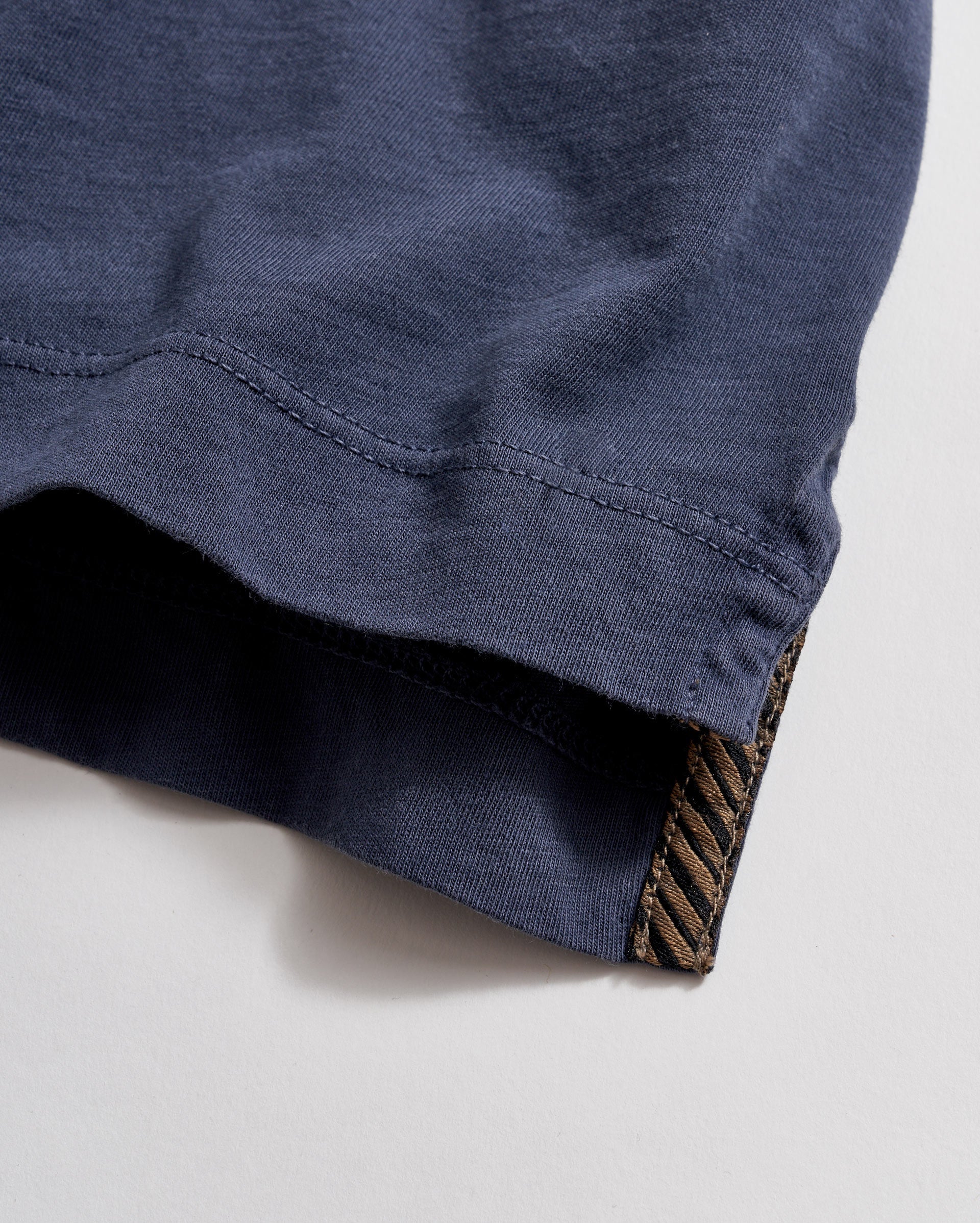 Long Sleeve Pensacola Polo Navy Billy Reid