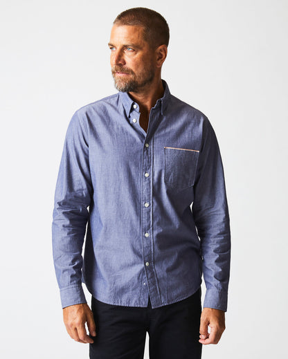 MSL 1-Pocket Shirt Blue Billy Reid