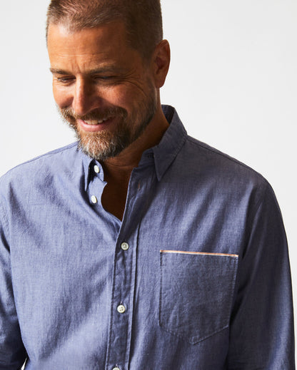 MSL 1-Pocket Shirt Blue Billy Reid