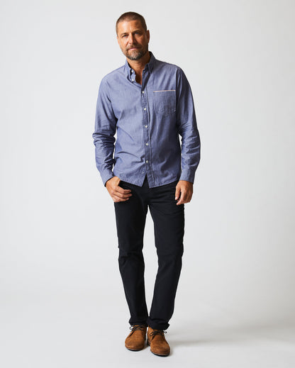 MSL 1-Pocket Shirt Blue Billy Reid