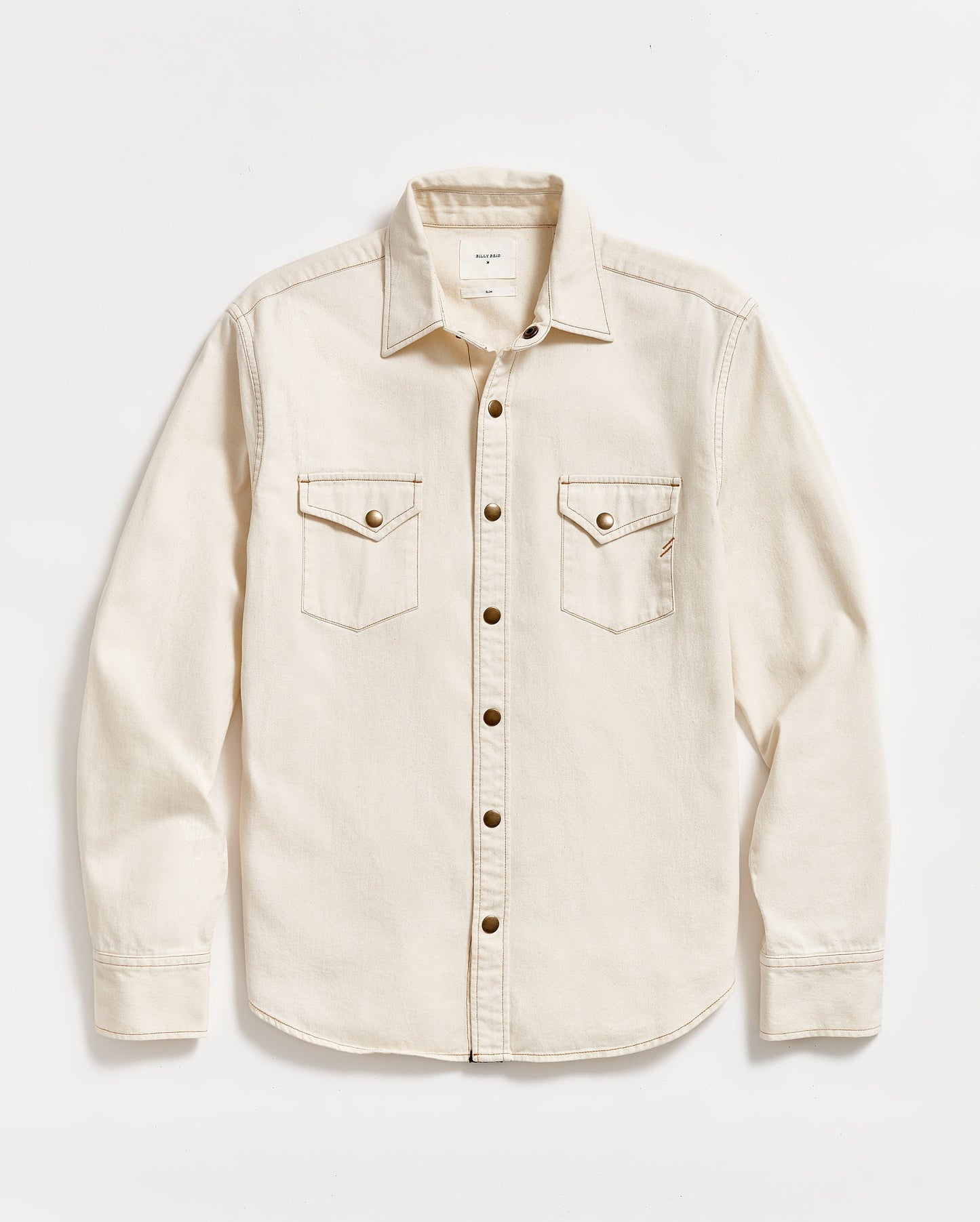 Shoals Twill Shirt Natural Billy Reid